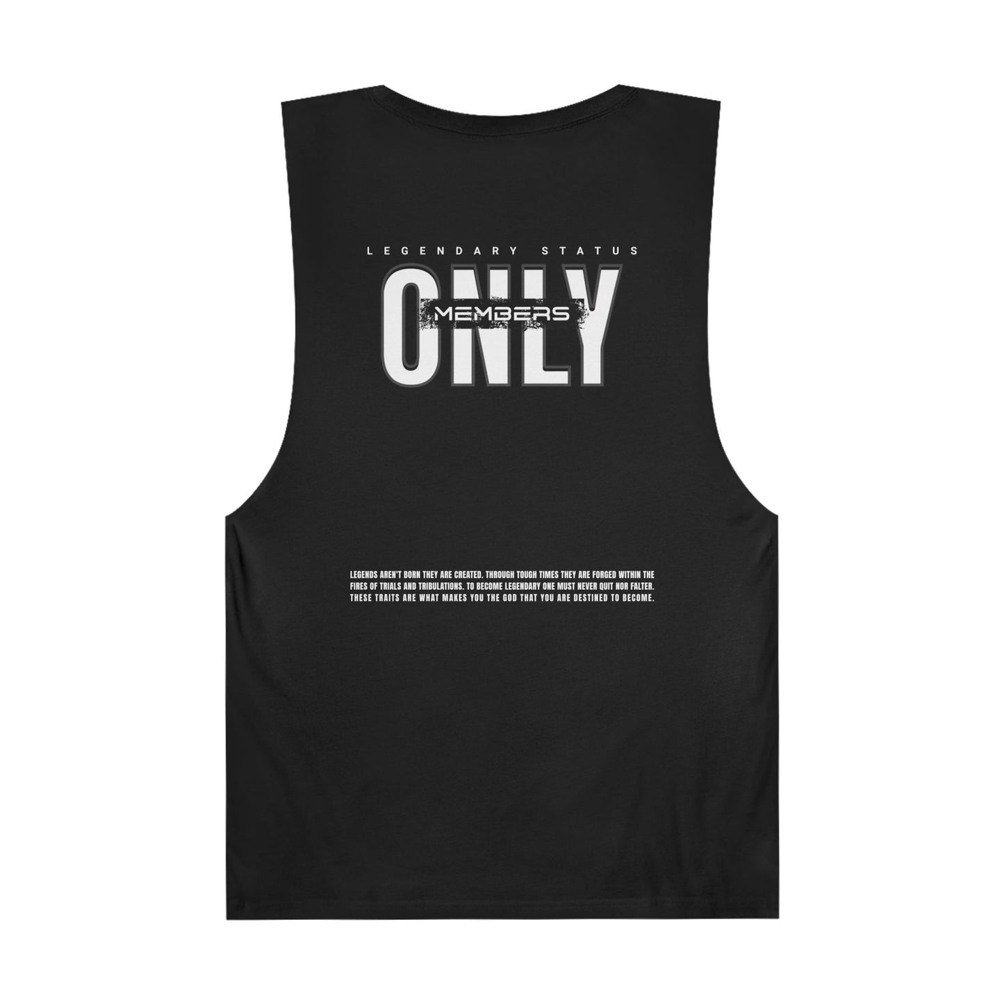 Members Only Tank (Black)