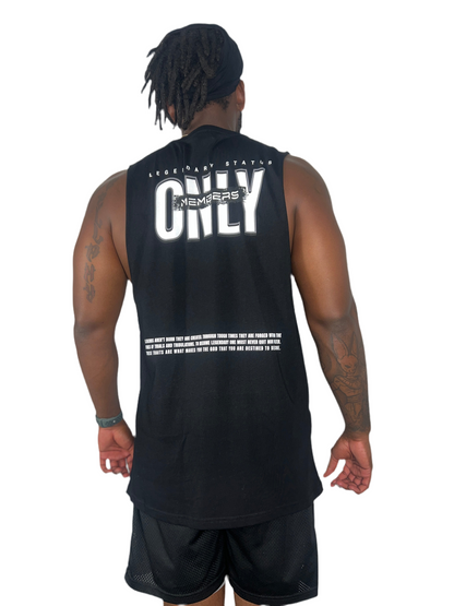 Members Only Tank (Black)