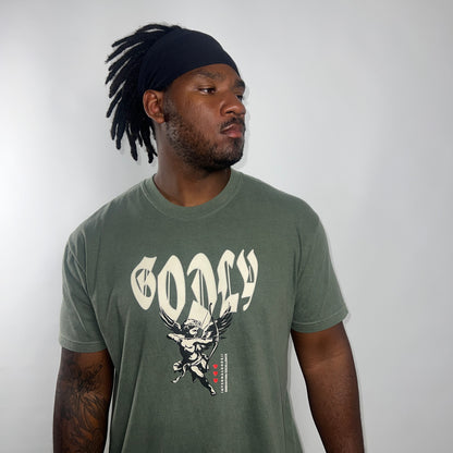 Godly Tee (Moss Green)