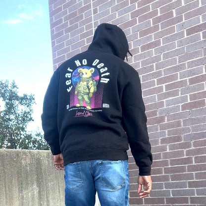 Fear No Death (Black) Fleece Hoodie